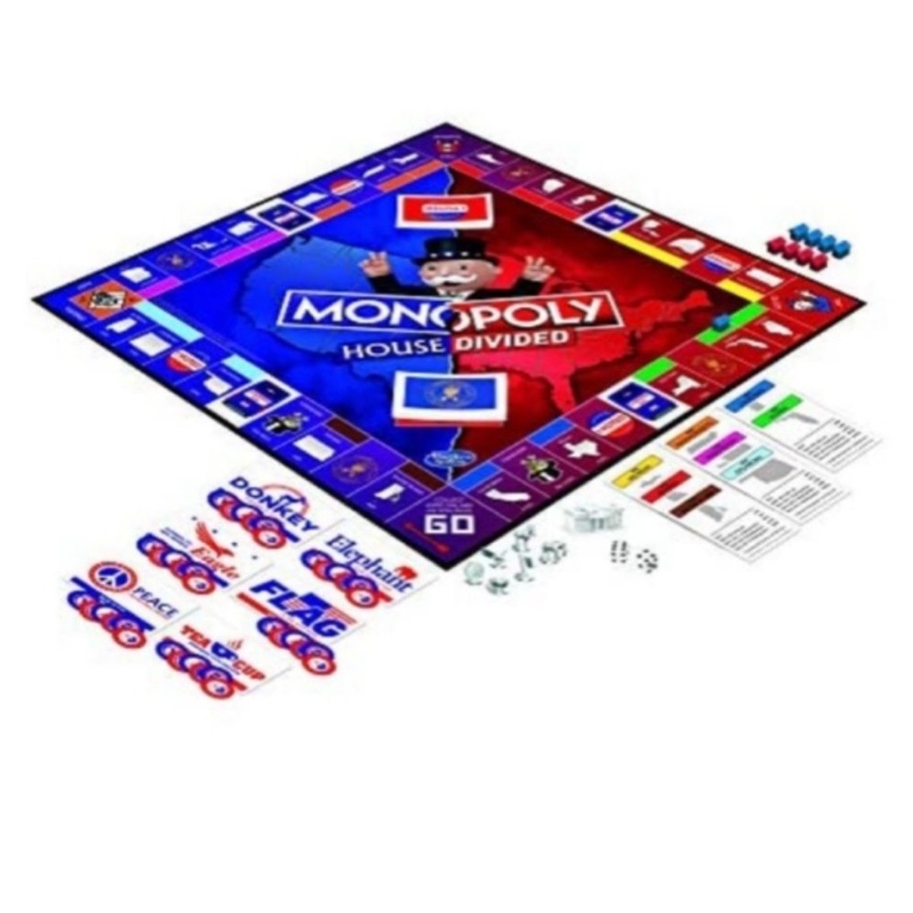 Hasbro Games • Monopoly House Divided Board Game New in Sealed Box 🎲💵 - Picture 4 of 7